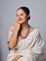 77.5/GM FIVE LAYER RUBY BEADS MALA (625)